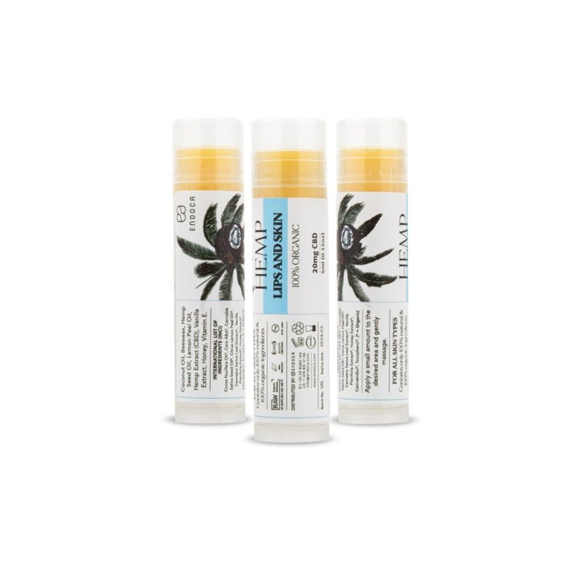 Endoca Balm Lips & Skin – 20 mg CBD (5 ml)