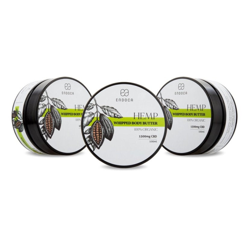 Endoca Hemp Whipped Body Butter – 450 mg CBD (30 ml)