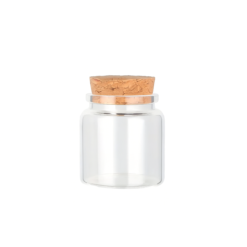 Glasbeholder 50 ml med vinprop