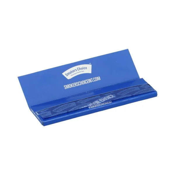 Smokers Choice Vloeipapier Super King Size Blauw
