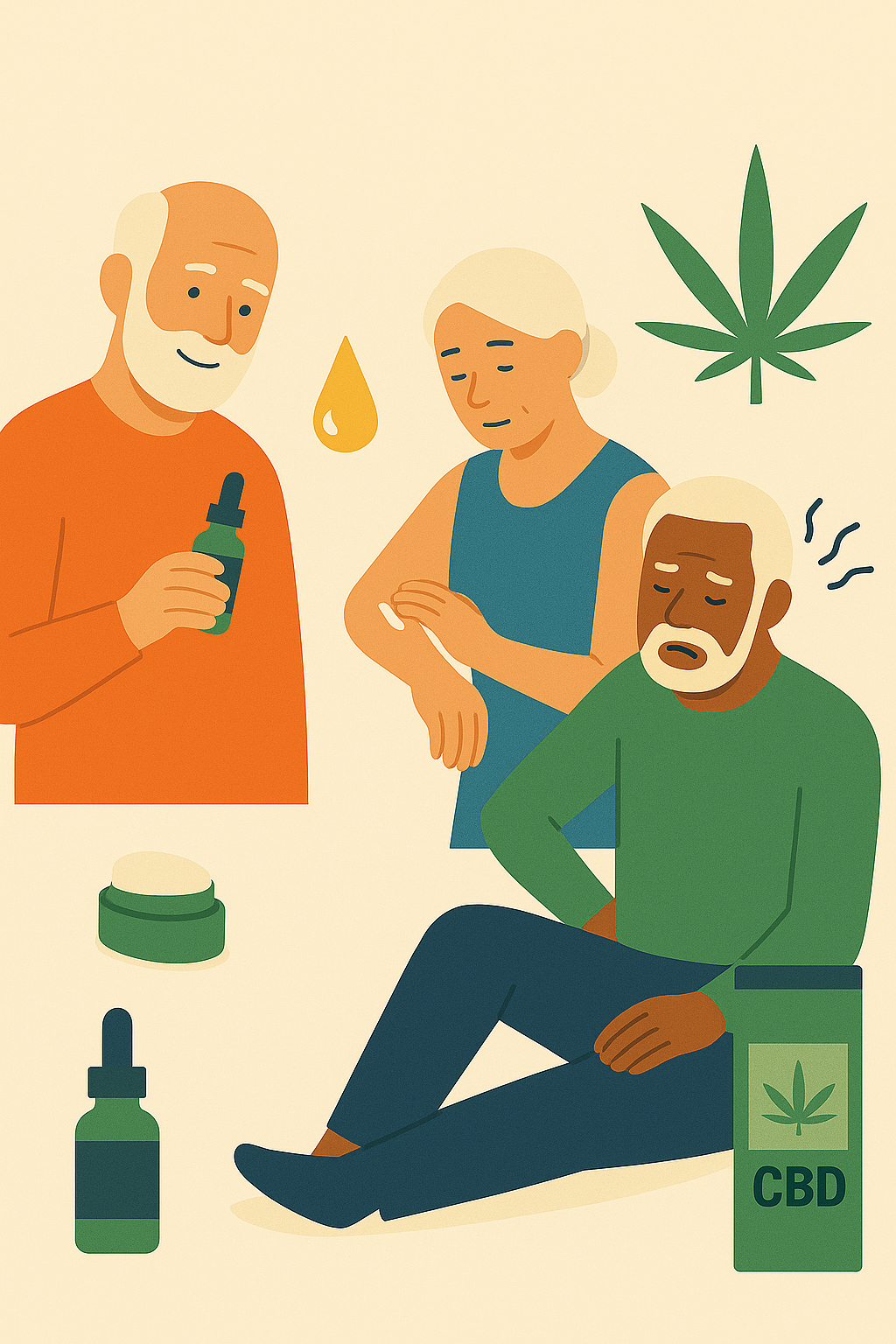 CBD til ældre – hvorfor flere seniorer bruger CBD-produkter