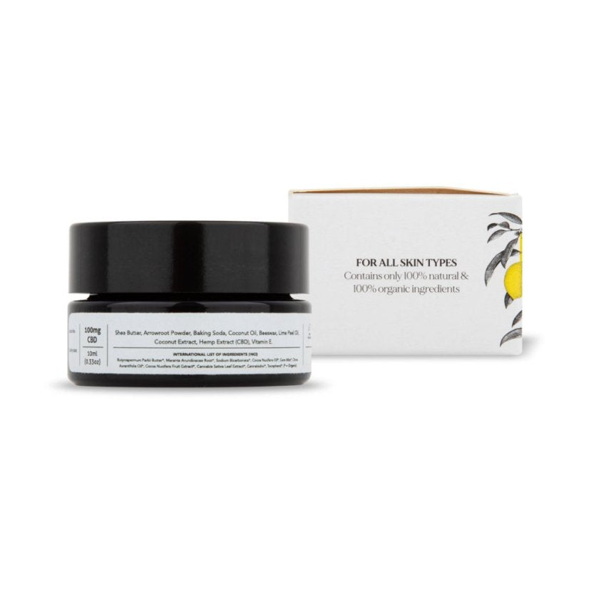 Endoca Natural Deodorant Cream – 100 mg CBD (10 ml)