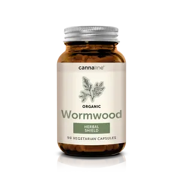 Cannaline Wormwood Herbal Shield Mushrooms – 90 kapsler