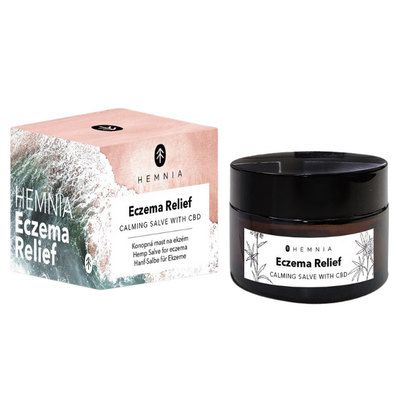 Hemnia Eczema Relief - Universele hennepzalf voor eczeem, 250 mg CBD, 50 ml