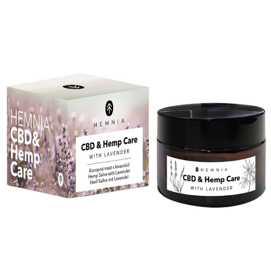 Hemnia CBD & Hemp Care - universal hemp ointment with lavender, 250 mg CBD, 50 ml