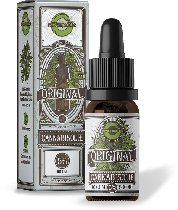 Raw Organics 5% - Original CBD Olie