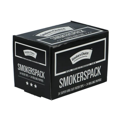 Smokers Choice – SmokersPack Black Super King Size 34 pcs.