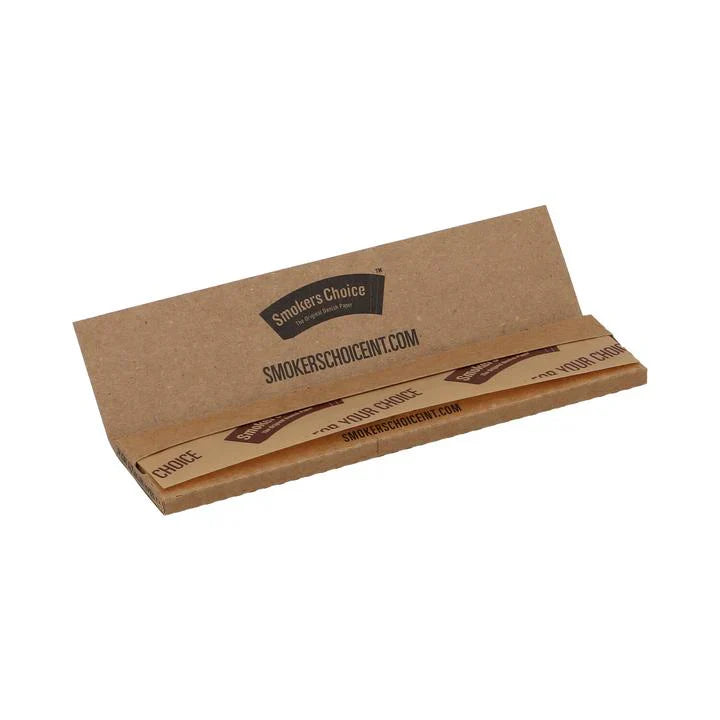 Smokers Choice Rolling Paper King Size Brown