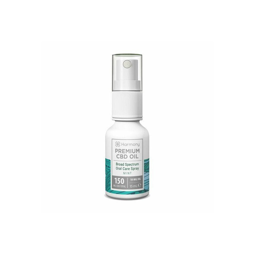 Harmony CBD Spray Oral Care 150 mg, 15 ml, Mint