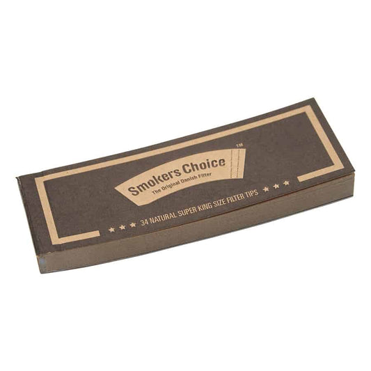 Smokers Choice Filter Tips Super King Size Brown